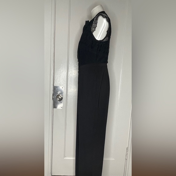 Adelyn Rae - Devon Lace & Woven Wide Legged Jumpsuit - Picture 6 of 16